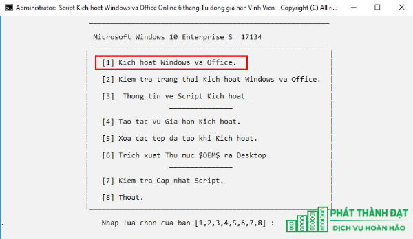 Huong dan kich hoat ban quyen Office 365 online vinh vien 10