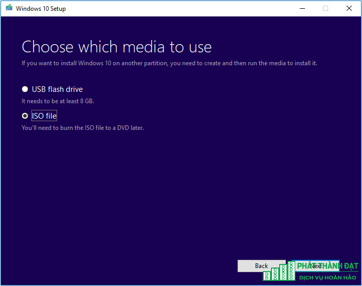 Tải Windows 10 bằng Media Creation Tool 4