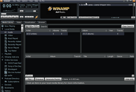 Phần Mềm WINAMP 5.8